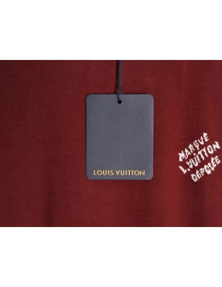 Louis Vuitton jacquard lettering logo short sleeves,Louis Vuitton