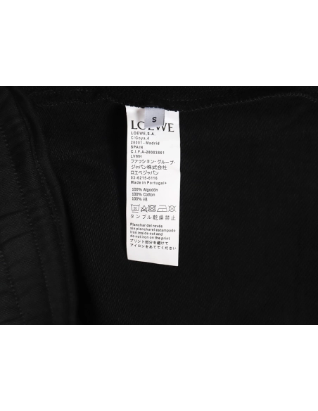 Loewe colorblock webbing logo embroidered shorts,Loewe