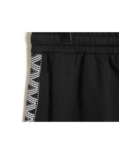 Loewe colorblock webbing logo embroidered shorts,Loewe