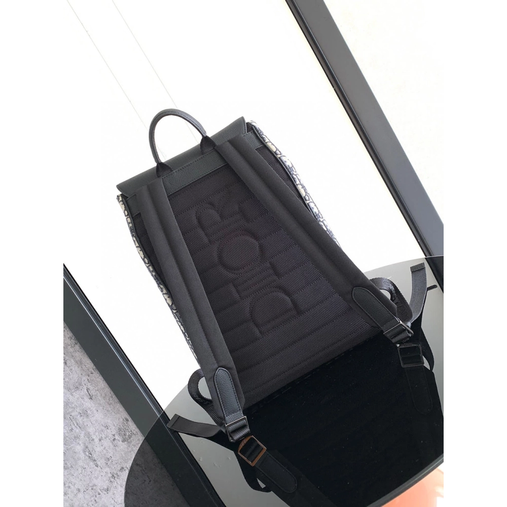 Dior Saddle Backpack with Flap 1ADBA2 26.5X41X14cm,Christian Dior Bags,BAGS