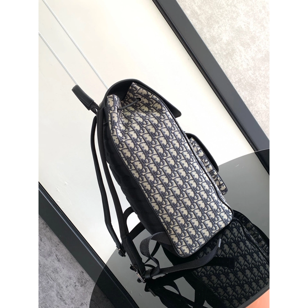 Dior Saddle Backpack with Flap 1ADBA2 26.5X41X14cm,Christian Dior Bags,BAGS