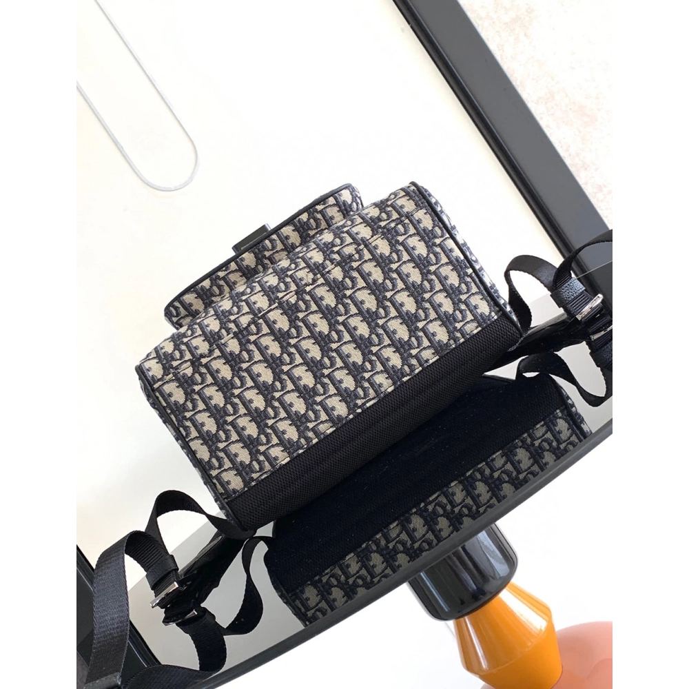 Dior Saddle Backpack with Flap 1ADBA2 26.5X41X14cm,Christian Dior Bags,BAGS