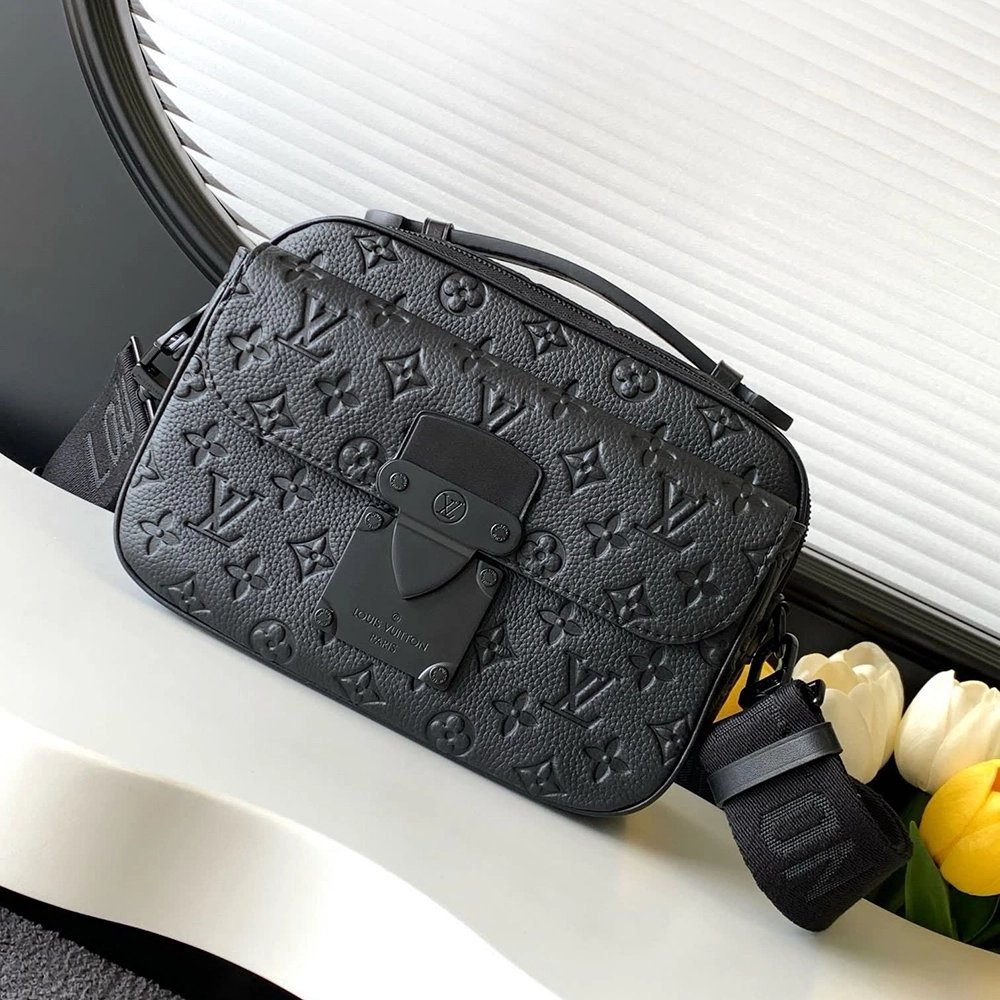 Louis Vuitton S Lock Messenger M58489 22X18X8cm,Louis Vuitton Bags,BAGS