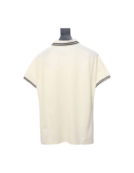 Loewe Pocket Colorful Embroidery Polo Short Sleeve,Loewe T Shirt,Tshirt,APPAREL