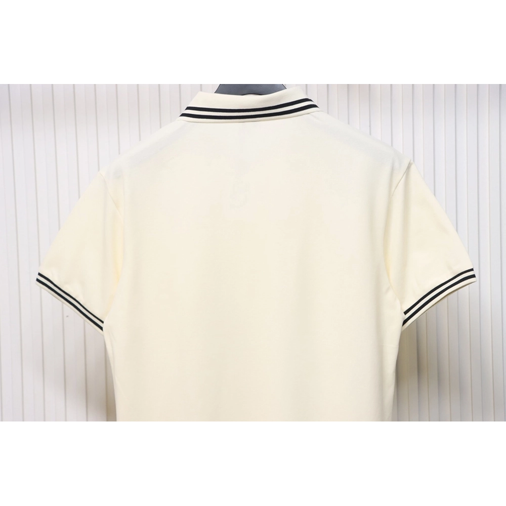 Loewe Pocket Colorful Embroidery Polo Short Sleeve,Loewe T Shirt,Tshirt,APPAREL