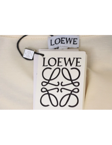 Loewe Pocket Colorful Embroidery Polo Short Sleeve,Loewe T Shirt,Tshirt,APPAREL