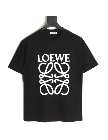 Loewe Fourleaf clover print shortsleeved Tshirt,Loewe T Shirt,Tshirt,APPAREL