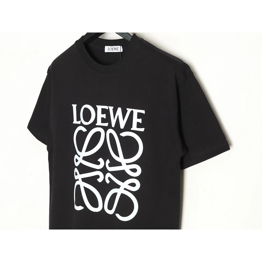 Loewe Fourleaf clover print shortsleeved Tshirt,Loewe T Shirt,Tshirt,APPAREL