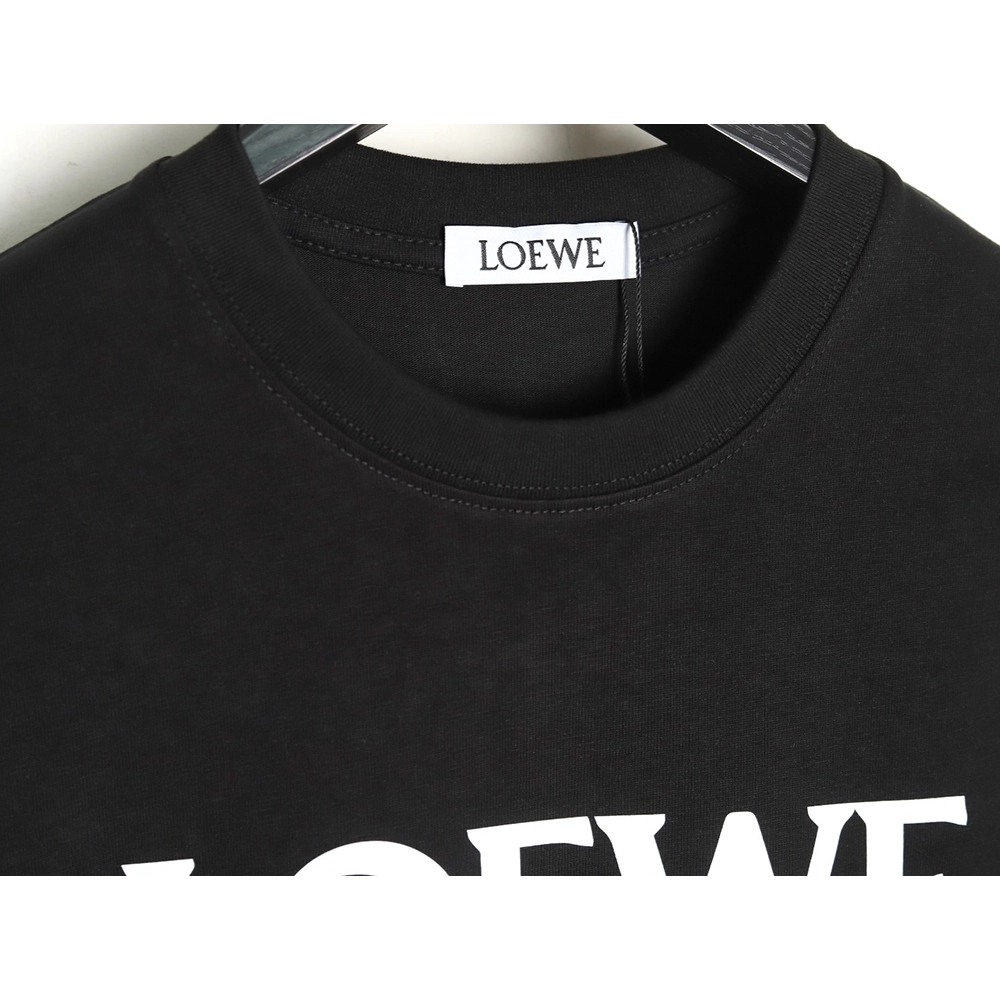 Loewe Fourleaf clover print shortsleeved Tshirt,Loewe T Shirt,Tshirt,APPAREL