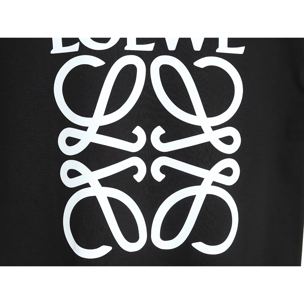 Loewe Fourleaf clover print shortsleeved Tshirt,Loewe T Shirt,Tshirt,APPAREL