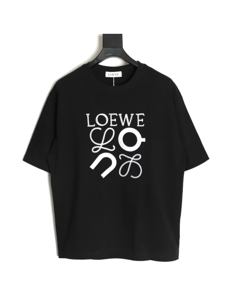 Loewe x On collaboration shortsleeved Tshirt,Loewe T Shirt,Tshirt,APPAREL