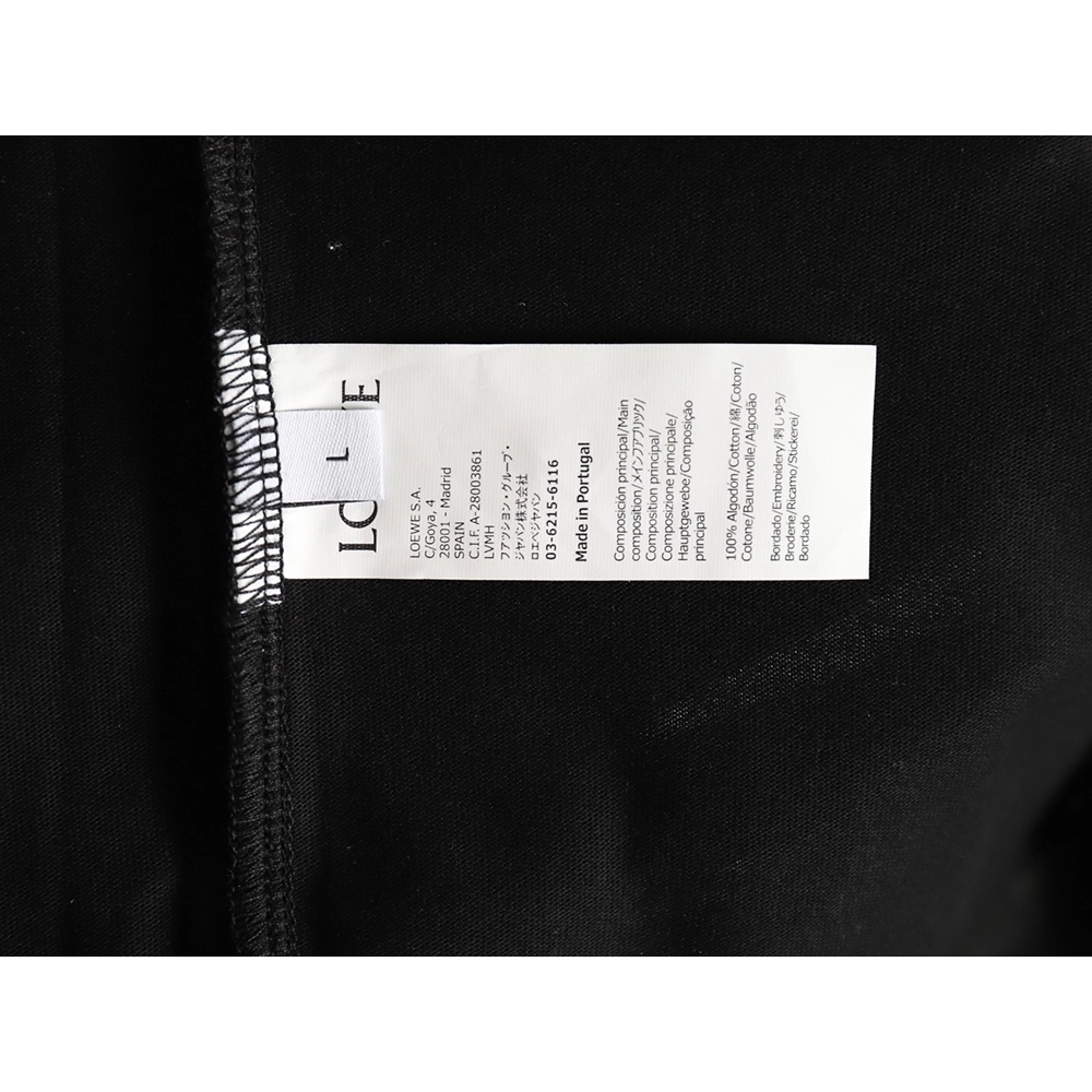 Loewe x On collaboration shortsleeved Tshirt,Loewe T Shirt,Tshirt,APPAREL