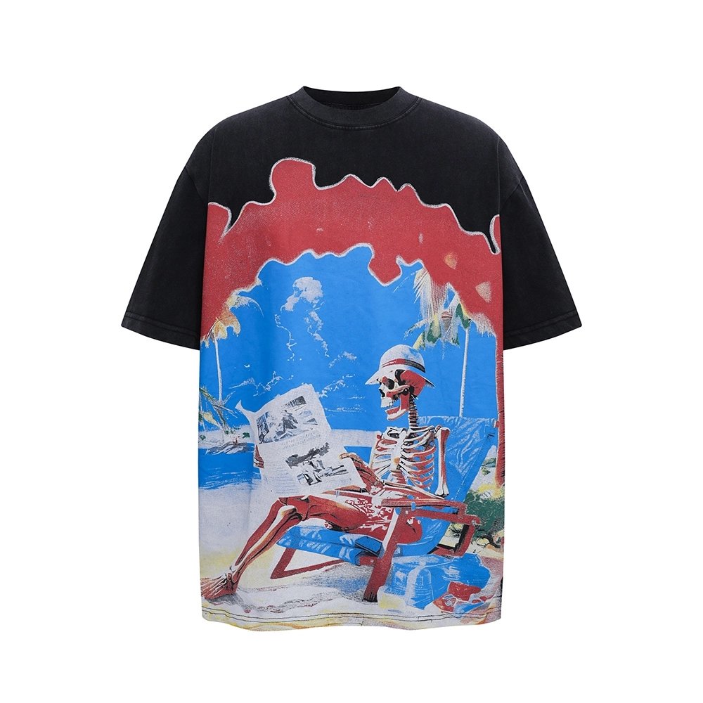 God speed Skull Retro TShirt,Godspeed T Shirt,Tshirt,APPAREL