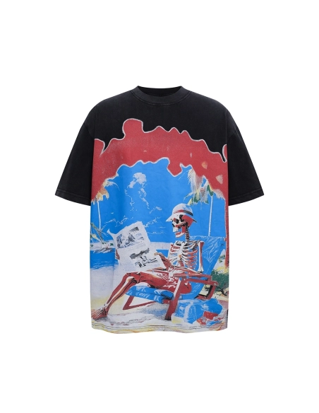 God speed Skull Retro TShirt,Godspeed T Shirt,Tshirt,APPAREL