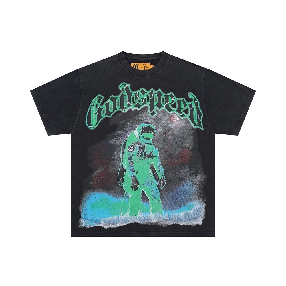 God Speed Space Walk Washed TShirt,Godspeed T Shirt,Tshirt,APPAREL