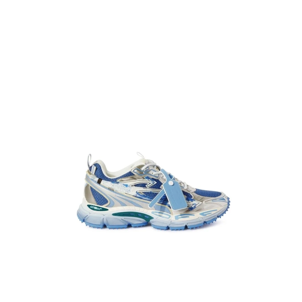 Off White silver blue be right back