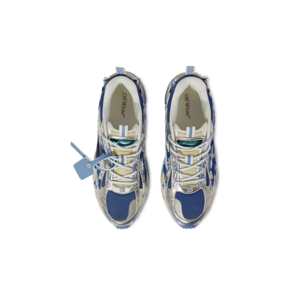 Off White silver blue be right back