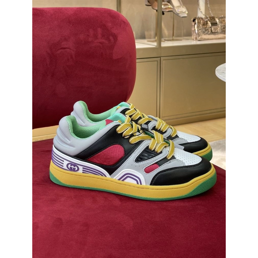 GUCCI BASKET SNEAKER IN BLACK DEMETRA - GCC111