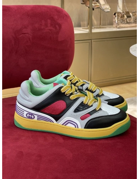 GUCCI BASKET SNEAKER IN BLACK DEMETRA - GCC111