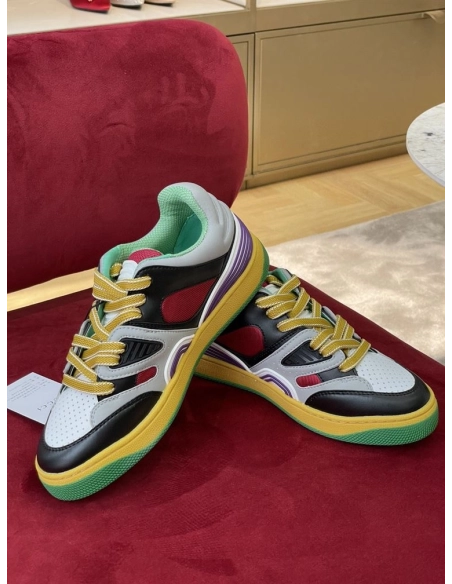 GUCCI BASKET SNEAKER IN BLACK DEMETRA - GCC111