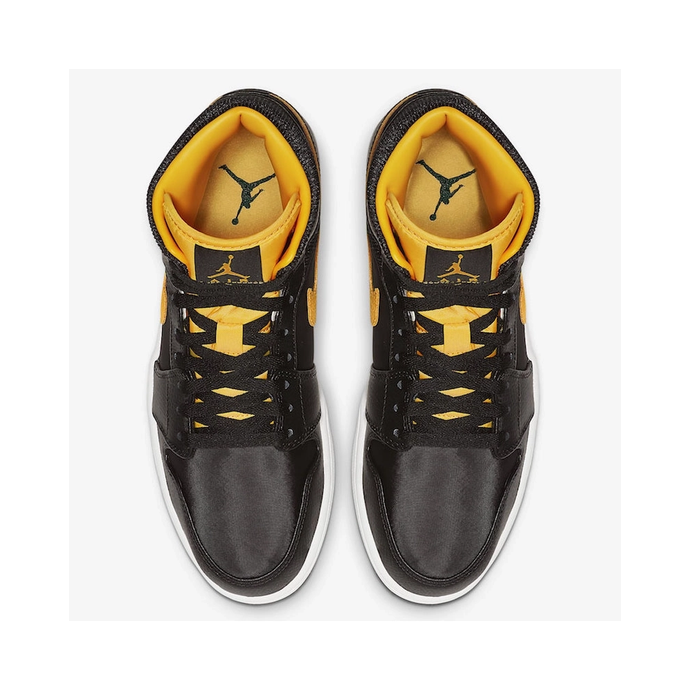 AIR JORDAN 1 MID SE BLACK GOLD CI9352 001,AIR JORDAN 1 MID,Air Jordan