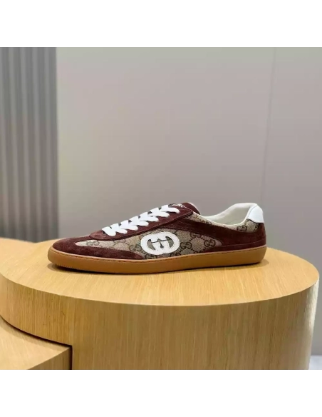 Casual Luxury Footwear,Dark Brown Sneakers,Men's Suede Sneakers