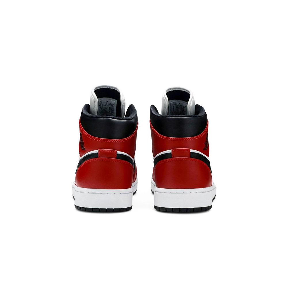 AIR JORDAN 1 MID CHICAGO BLACK TOE 554724 069,AIR JORDAN 1 MID,Air Jordan