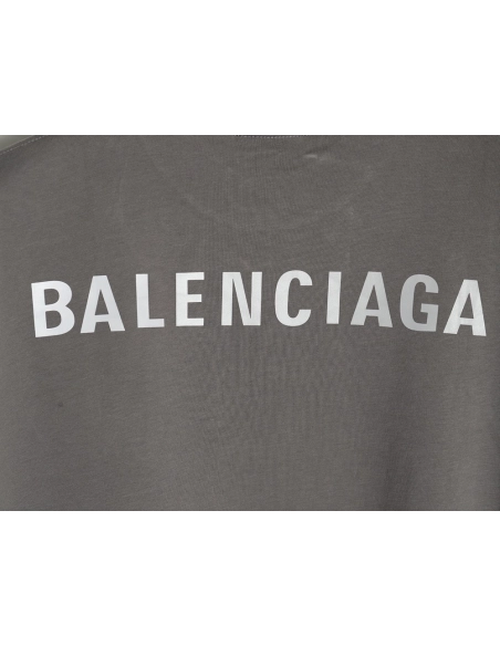 Balenciaga Logo Reflective Short Sleeve T-Shirt,Balenciaga