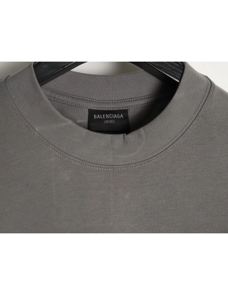 Balenciaga Logo Reflective Short Sleeve T-Shirt,Balenciaga