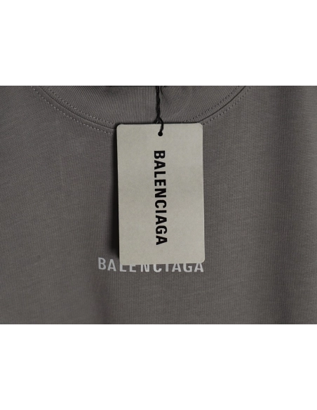 Balenciaga Logo Reflective Short Sleeve T-Shirt,Balenciaga