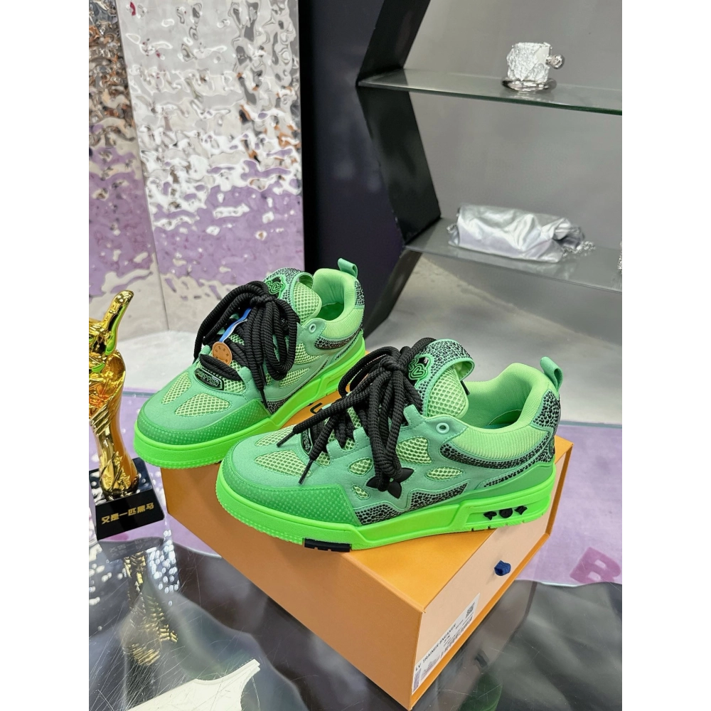 Louis Vuitton Skate Trainer Green