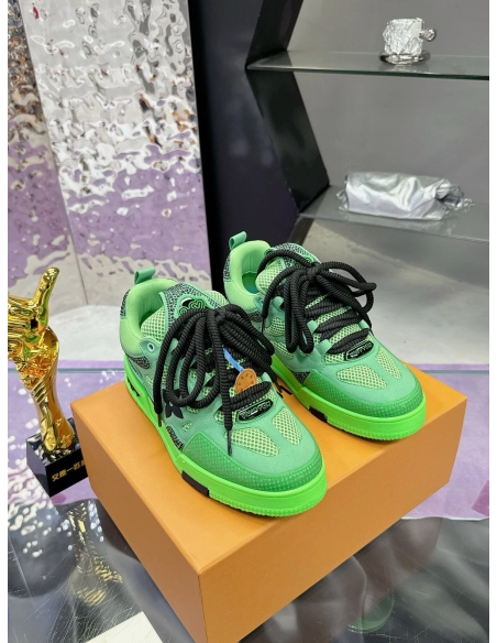 Louis Vuitton Skate Trainer Green