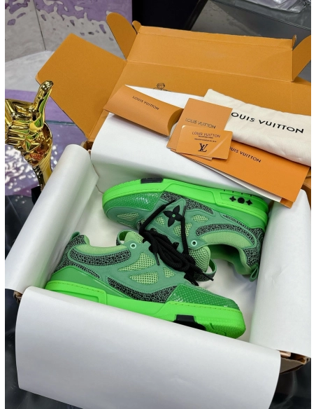 Louis Vuitton Skate Trainer Green