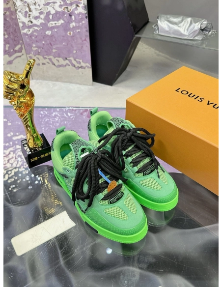 Louis Vuitton Skate Trainer Green