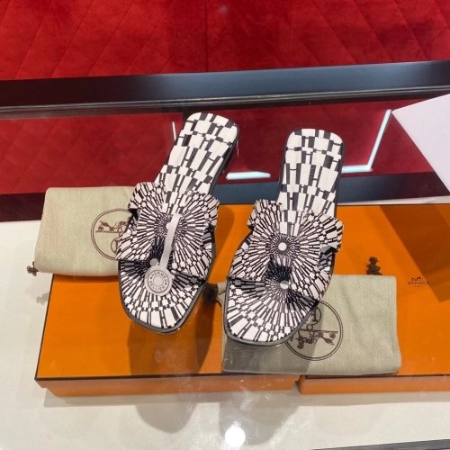 Hermes flat slides summer shoes_1