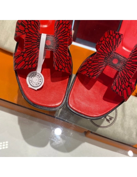 Hermes flat slides summer shoes_2