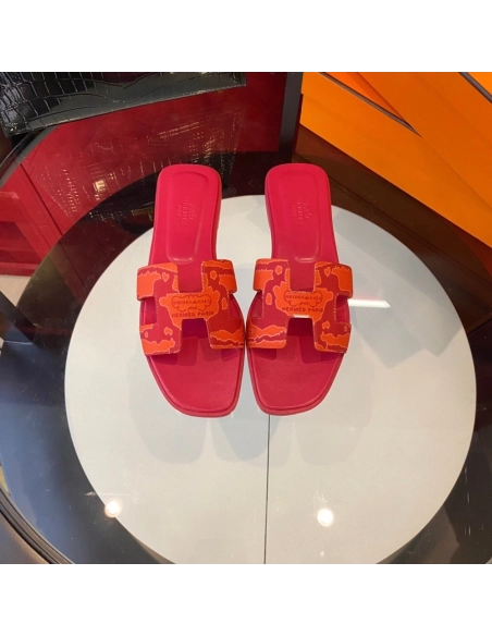 Hermes flat slides summer shoes_3