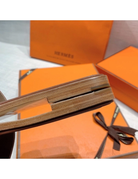 Hermes flat slides summer shoes_31