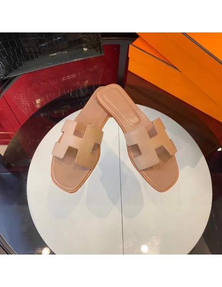Hermes flat slides summer shoes_6