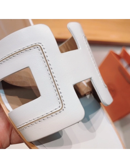 Hermes flat slides summer shoes_7