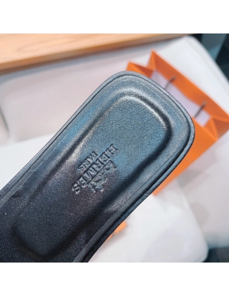 Hermes flat slides summer shoes_7