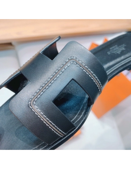 Hermes flat slides summer shoes_7