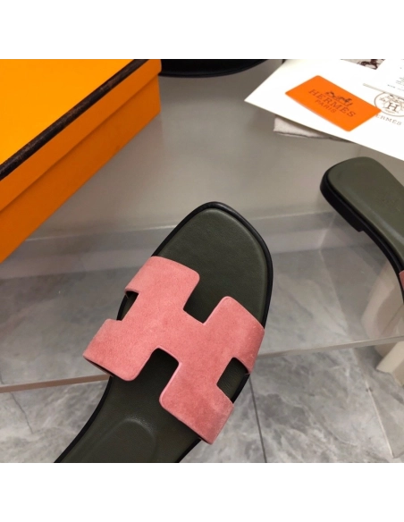 Hermes Oran slides summer shoes_19