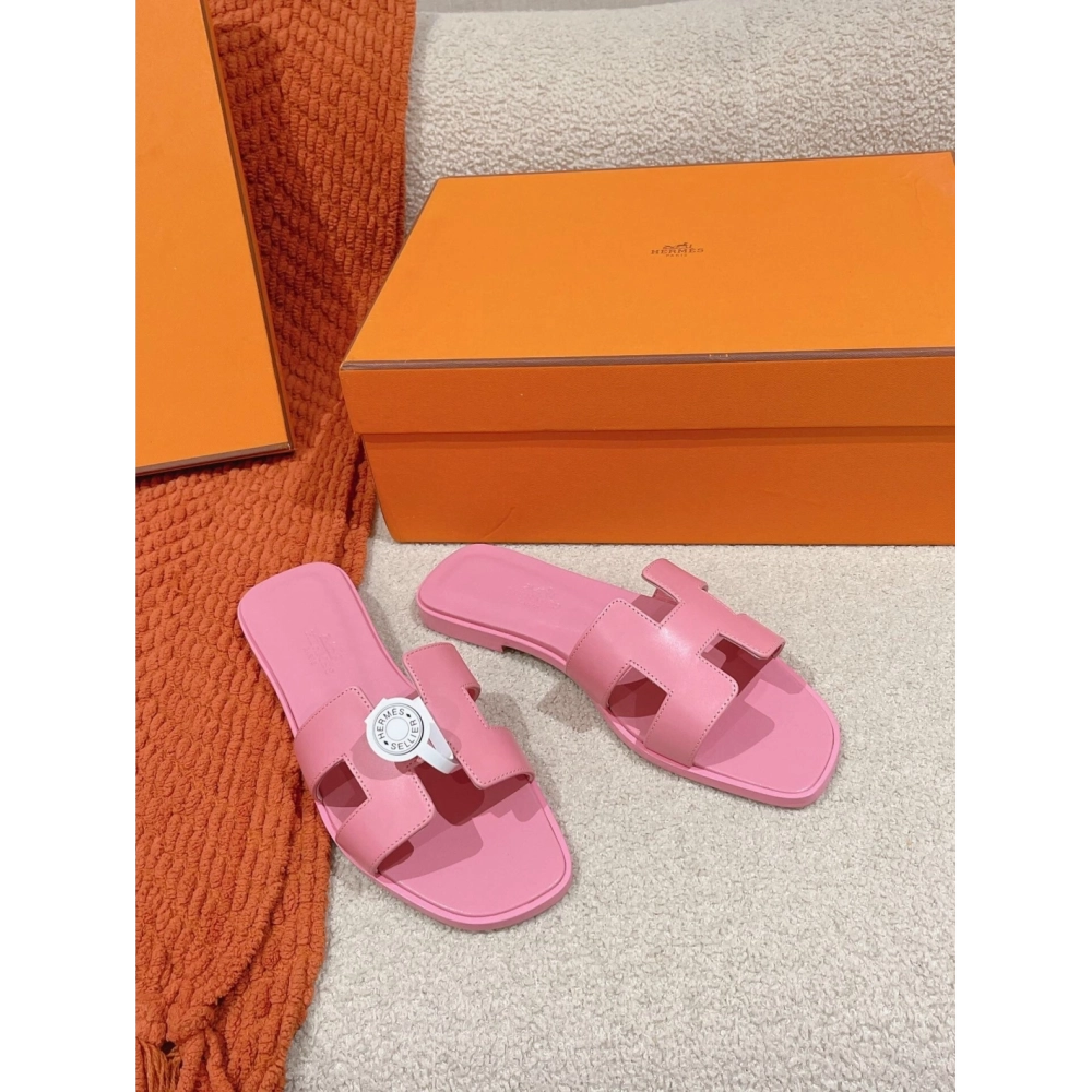 Hermes Oran slides summer shoes_4