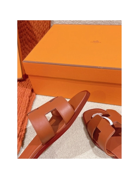 Hermes Oran slides summer shoes_7