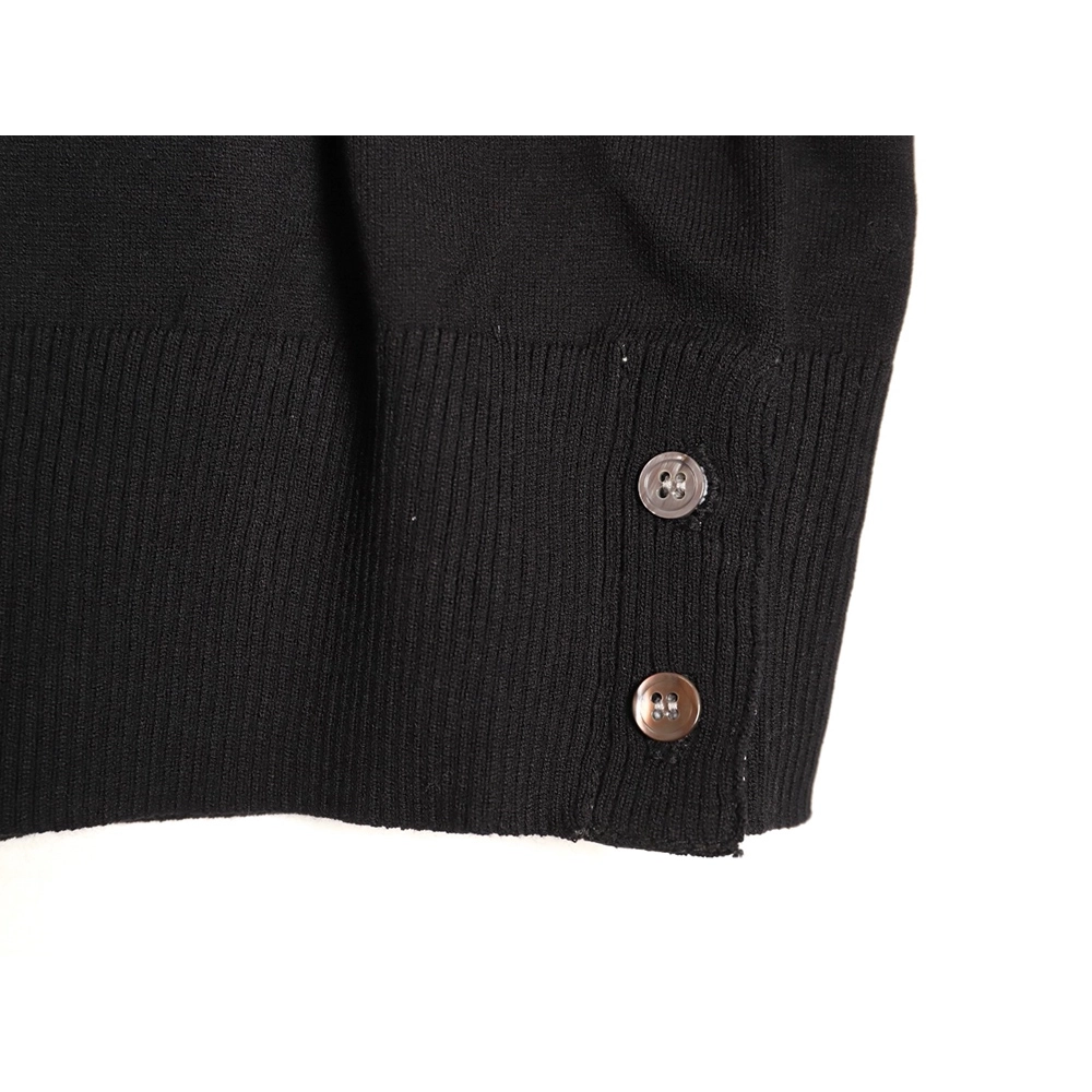 Thom Browne Knitted Four-Bar Polo Short Sleeve T-Shirt TSK2,Thom Browne