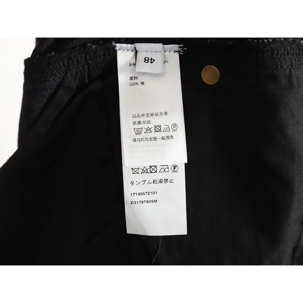 Loewe Denim Embroidered Denim Pants,Loewe