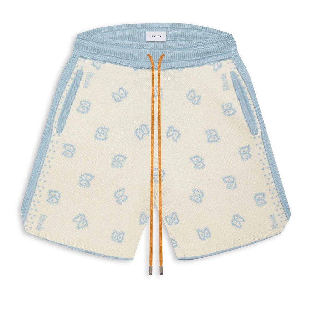 Rhude Banco Knit Shorts,Rhude