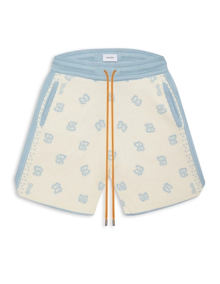 Rhude Banco Knit Shorts,Rhude
