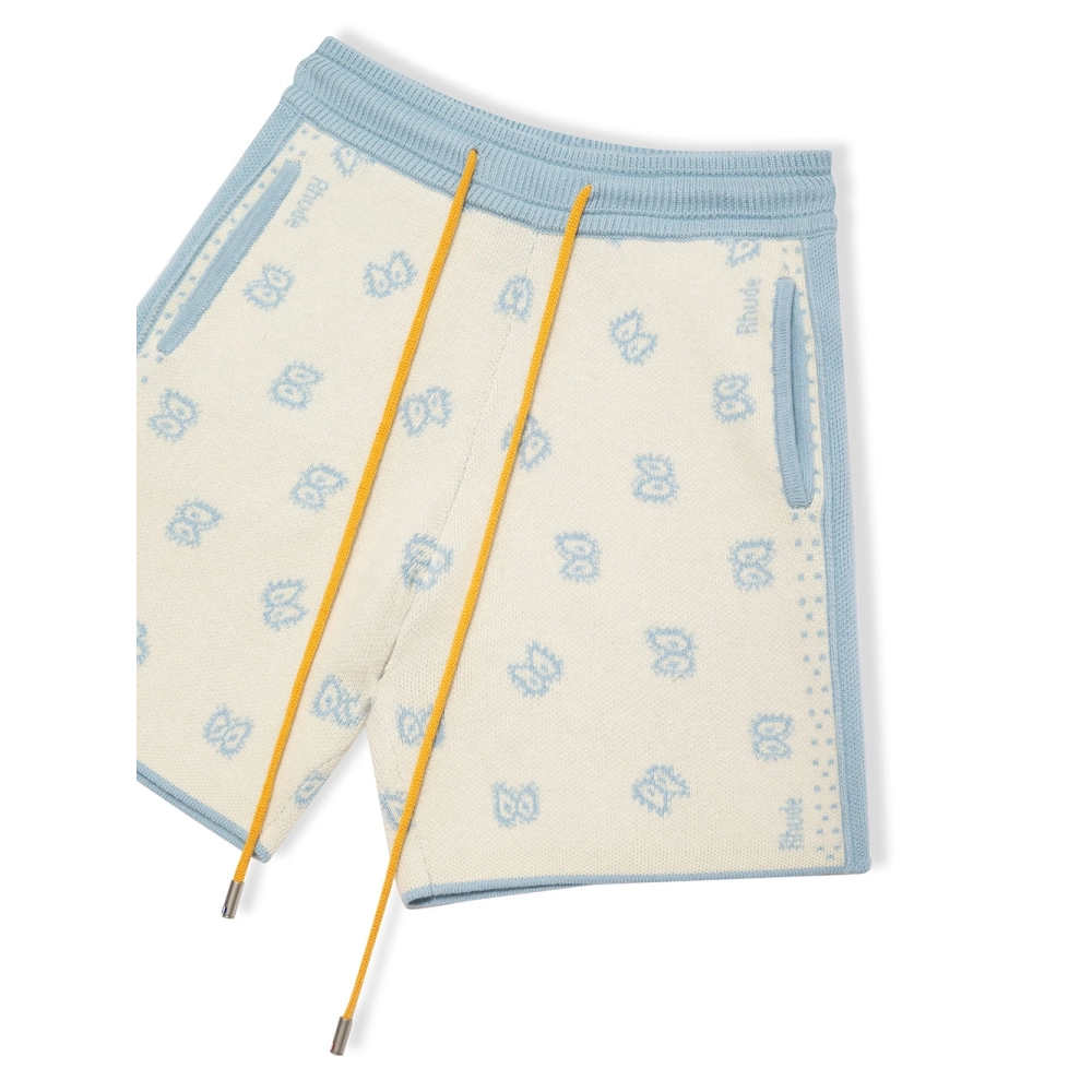 Rhude Banco Knit Shorts,Rhude